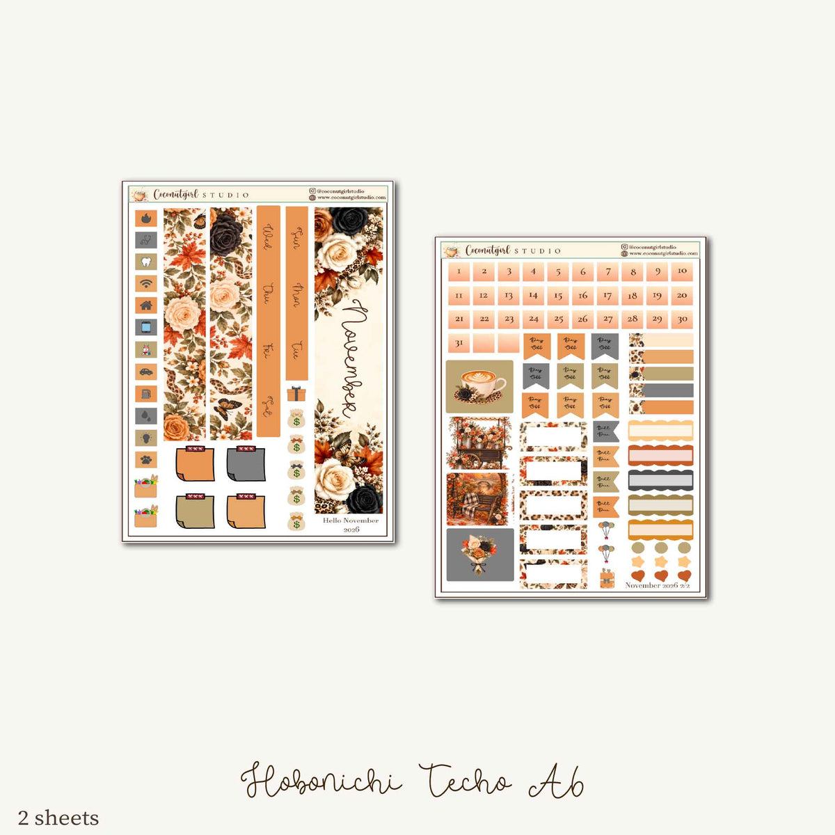 November Monthly Overview Kit – EC Vertical