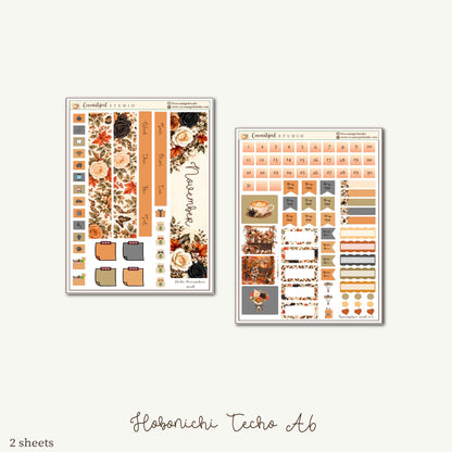 November Monthly Overview Kit – Hobonichi Techo A6