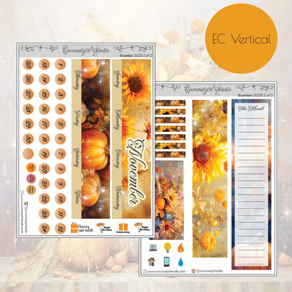 November 2025 Monthly Overview Kit