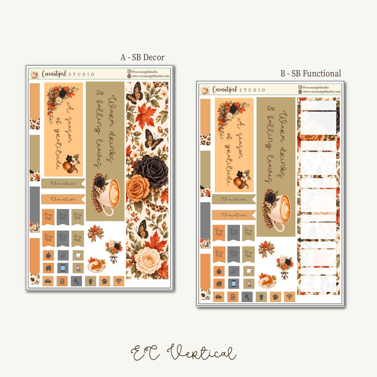 November Monthly Overview Kit – EC Vertical