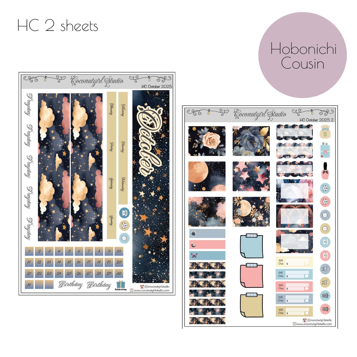 October 2025 Monthly Overview Kit