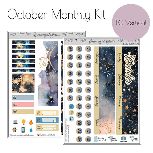 October 2025 Monthly Overview Kit