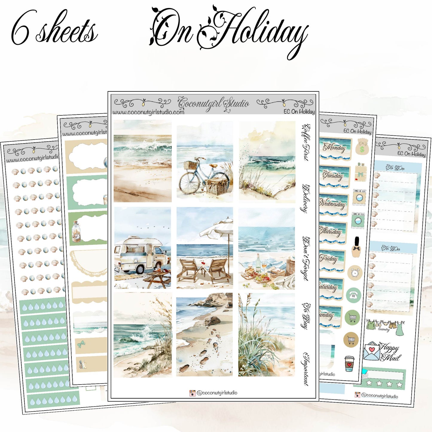 On Holiday weekly Kit