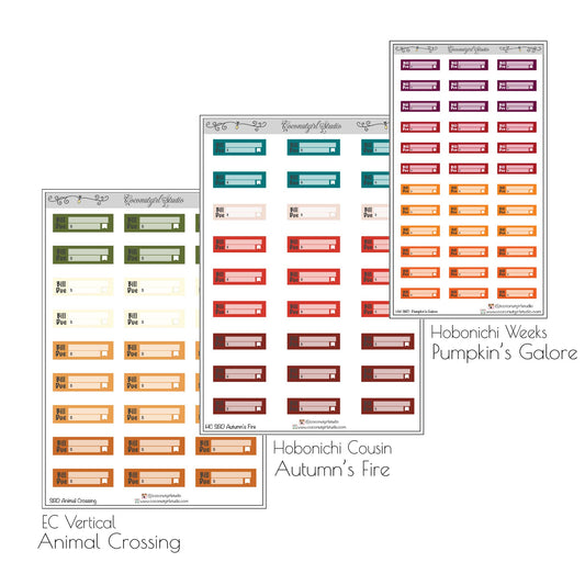 Simple Bill Due planner stickers Financial