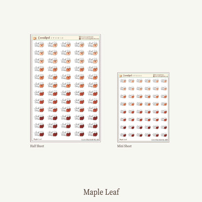 Sick Day Planner Stickers
