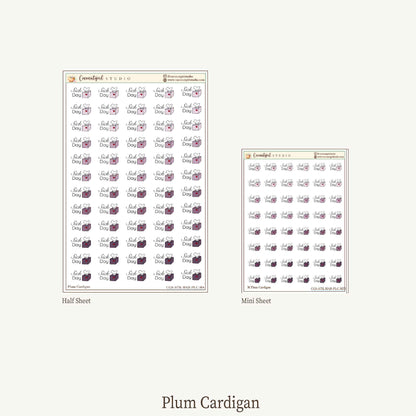 Sick Day Planner Stickers