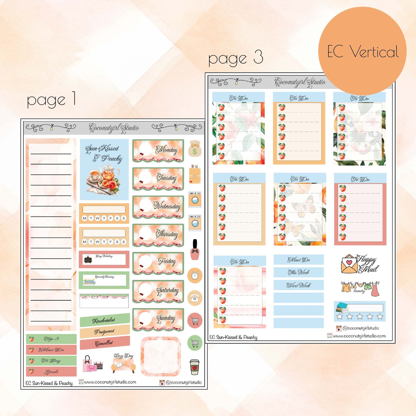 Sun-Kissed & Peachy Weekly Kit
