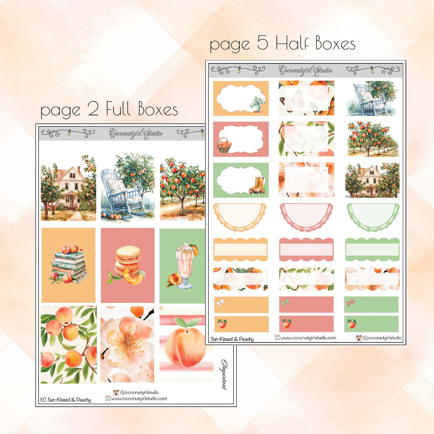 Sun-Kissed & Peachy Weekly Kit