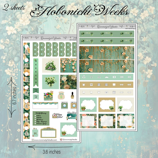 St. Patrick's Day Hobonichi Weeks