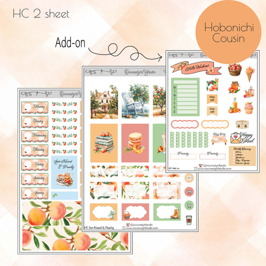 Sun-Kissed & Peachy Hobonichi Cousin