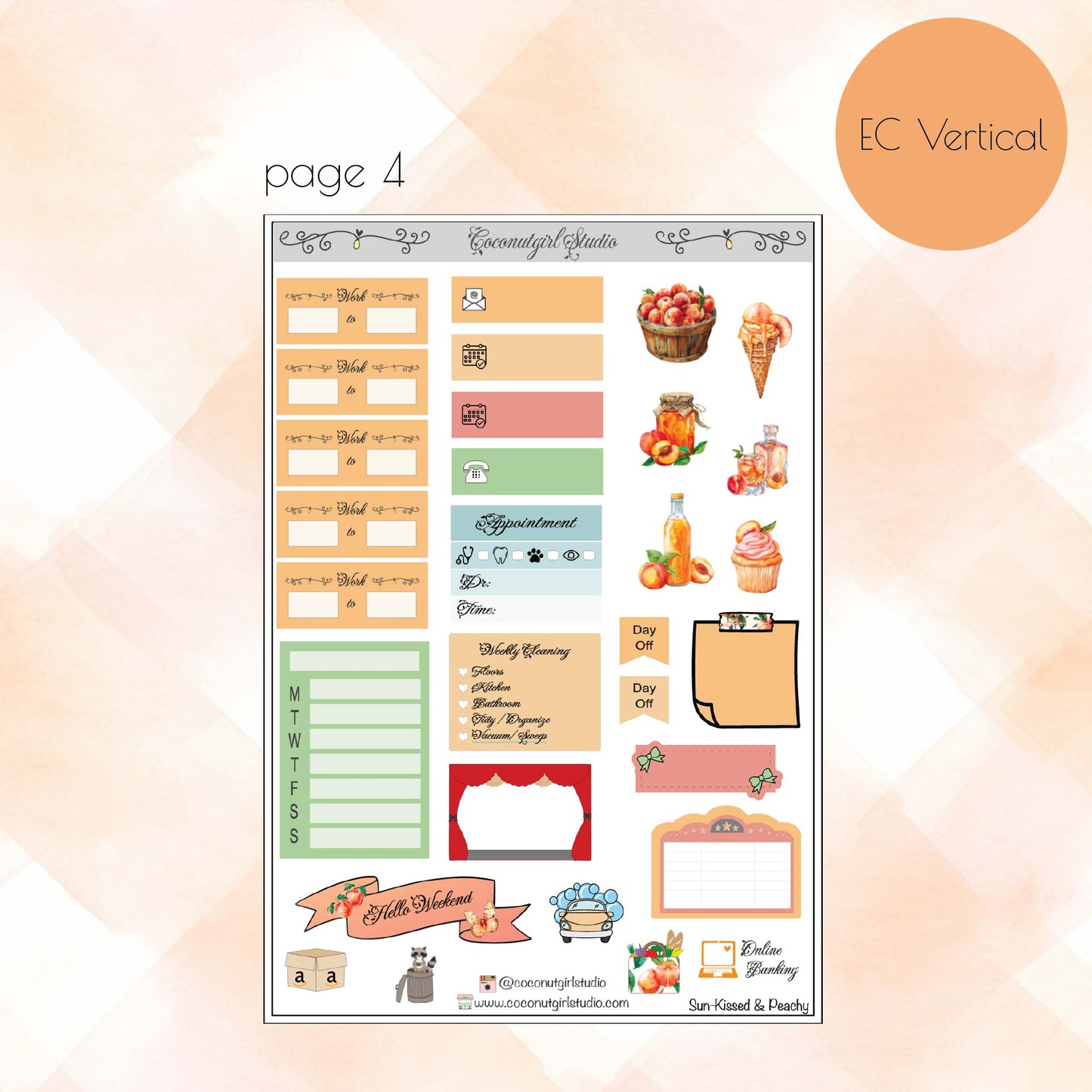 Sun-Kissed & Peachy Weekly Kit