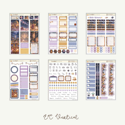 Starlight Voyagers Celestial Planner Sticker Kit