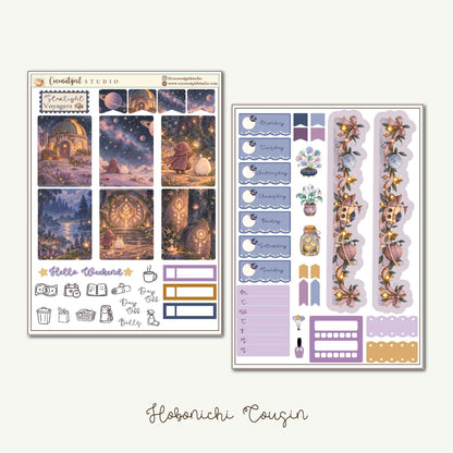 Starlight Voyagers Celestial Planner Sticker Kit