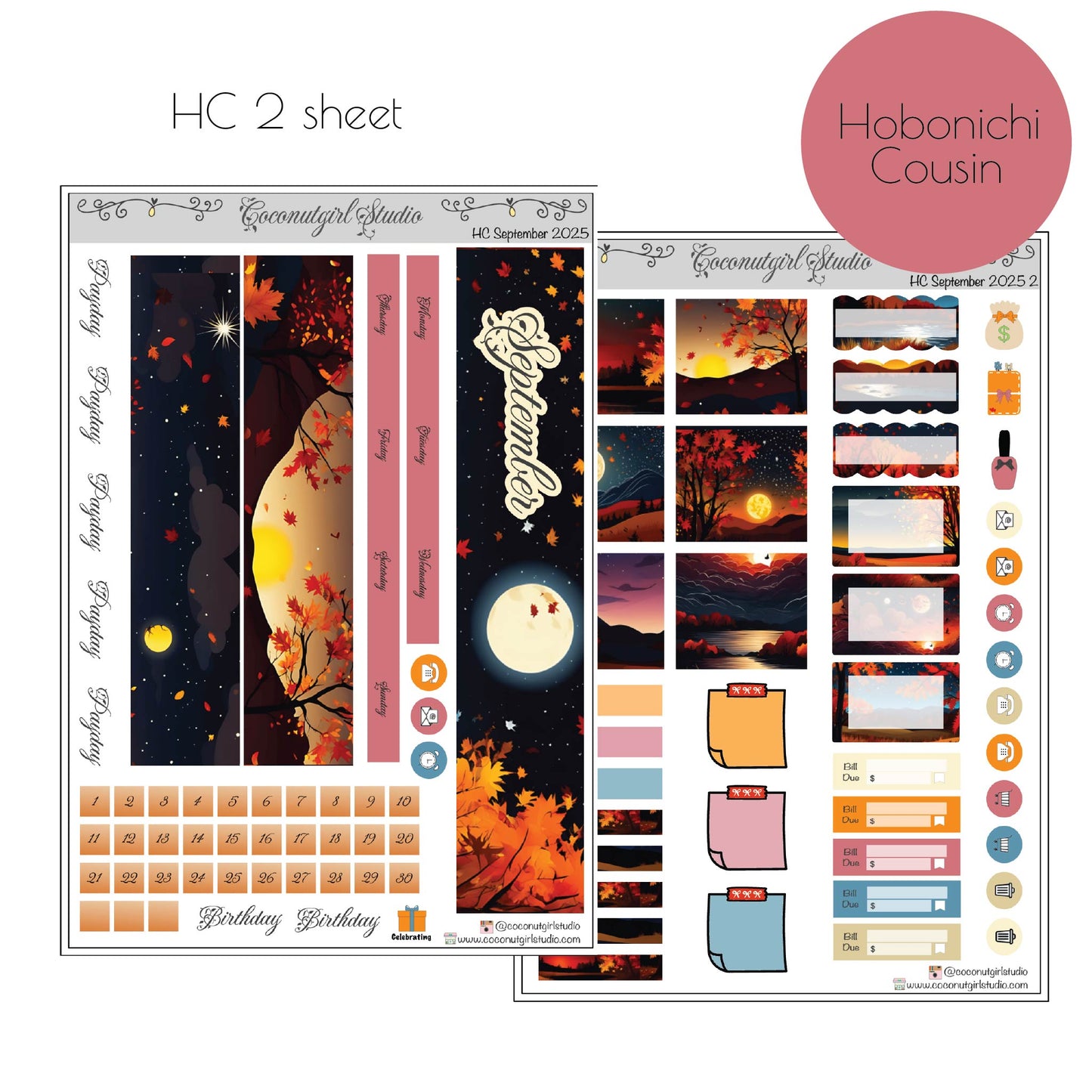 September 2025 Monthly Overview Kit