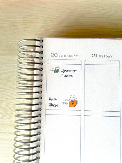 Sick Day Planner Stickers
