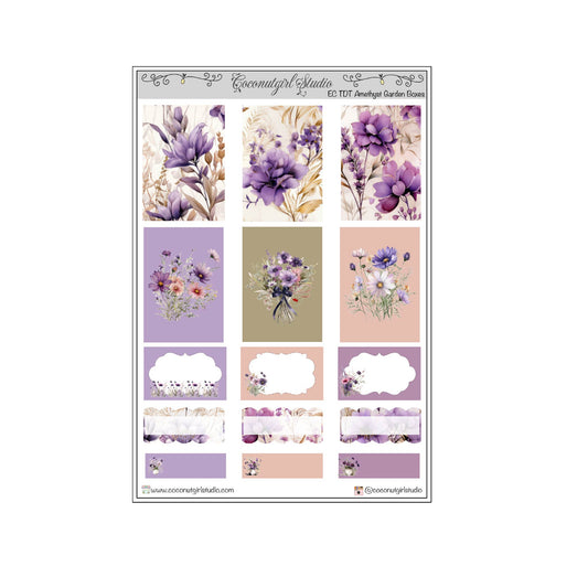 Two Dollar Tuesday Amethyst Garden Boxes