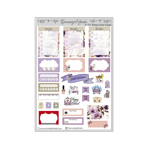 Two Dollar Tuesday Amethyst Garden Sampler