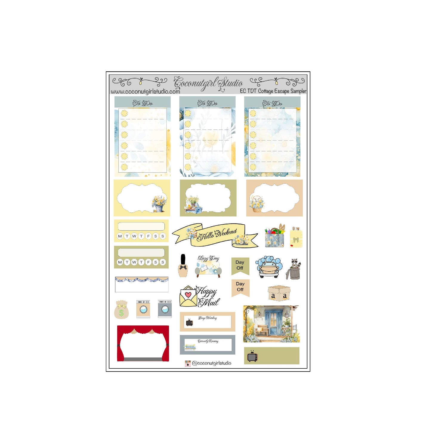 Two Dollar Tuesday Cottage Escape Sampler