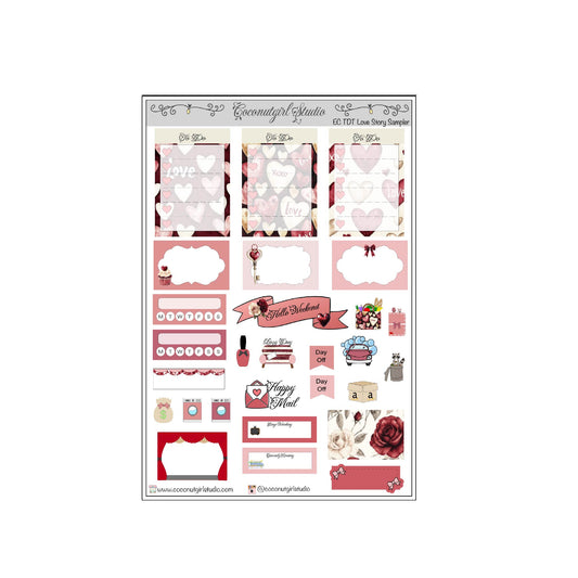 Two Dollar Tuesday Love Story Sampler