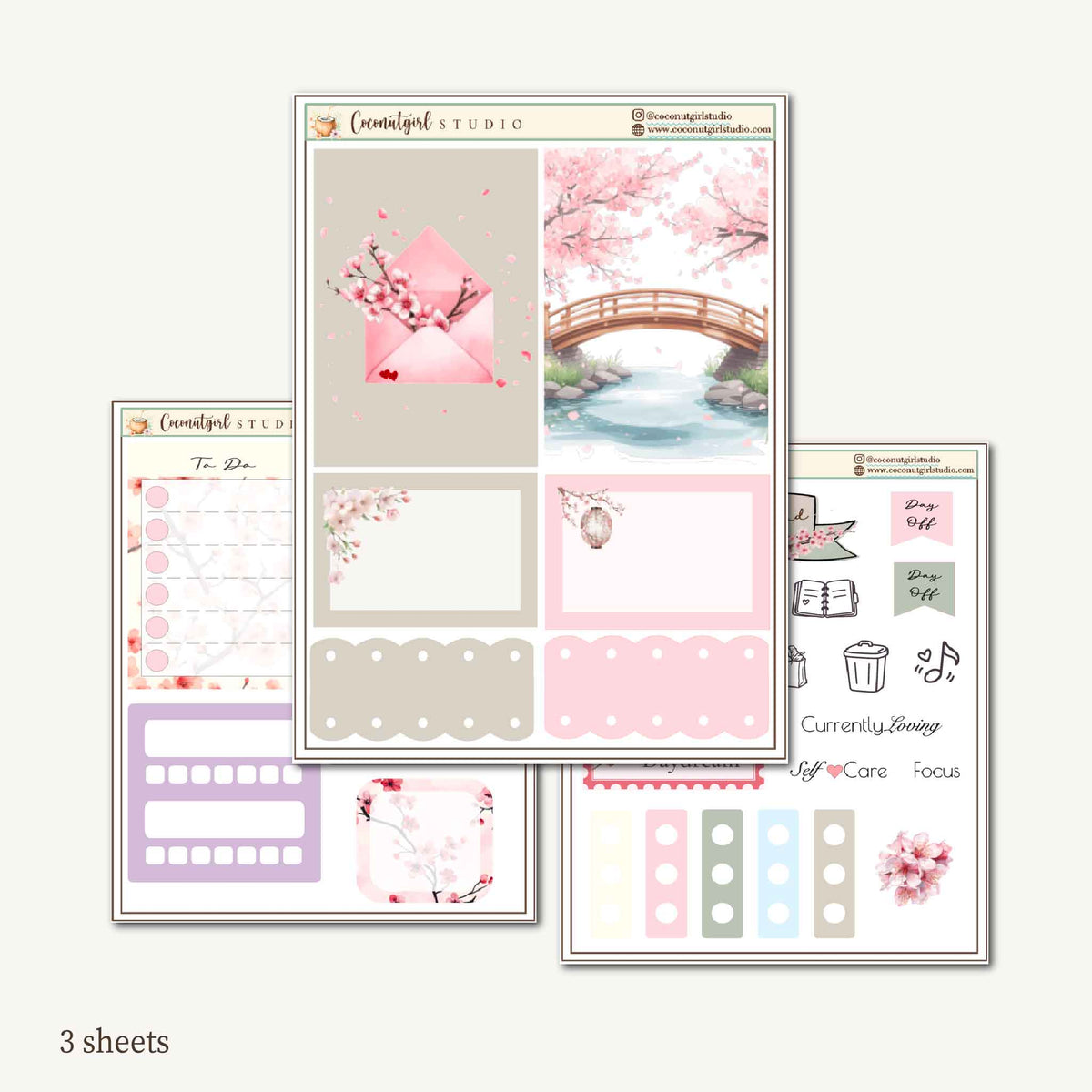 Two Dollar Tuesday Planner Stickers | Decorative Stickers, Functional Planner Stickers| Sakura Daydreams