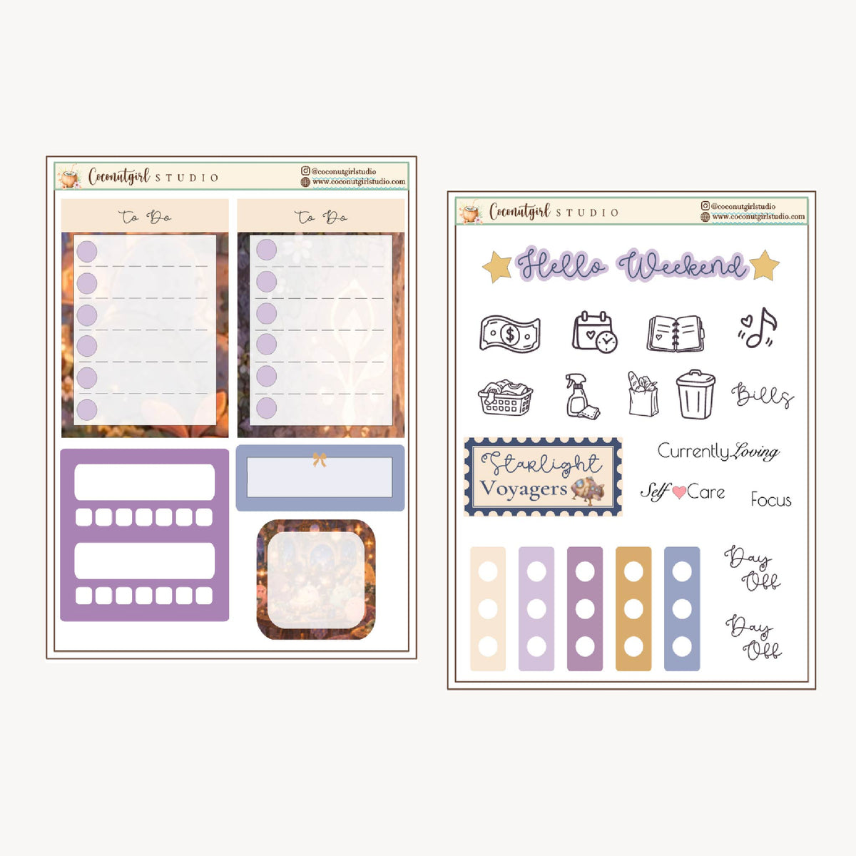 Two Dollar Tuesday Planner Stickers | Decorative Stickers, Functional Planner Stickers| World Traveler