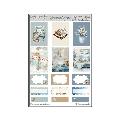 Two Dollar Tuesday Wintry Nights Boxes