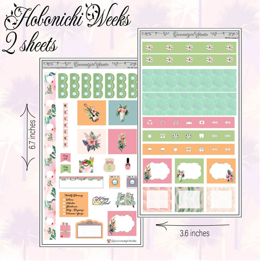 Tiki Lounge Hobonichi Weeks