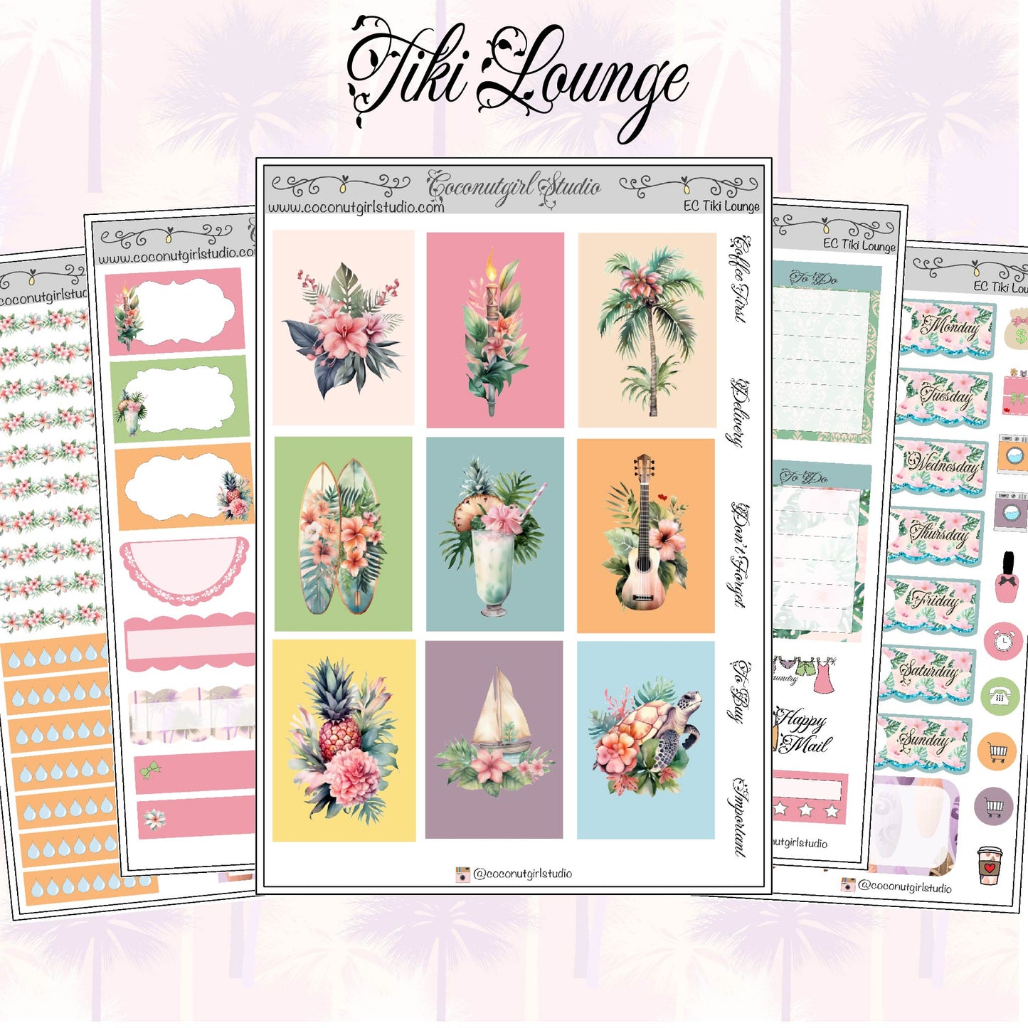 Tiki Lounge Weekly Kit