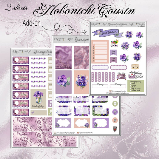 Violet Haze Hobonichi Cousin