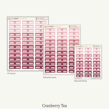 Work Schedule Planner Stickers