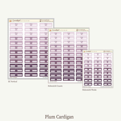 Work Schedule Planner Stickers