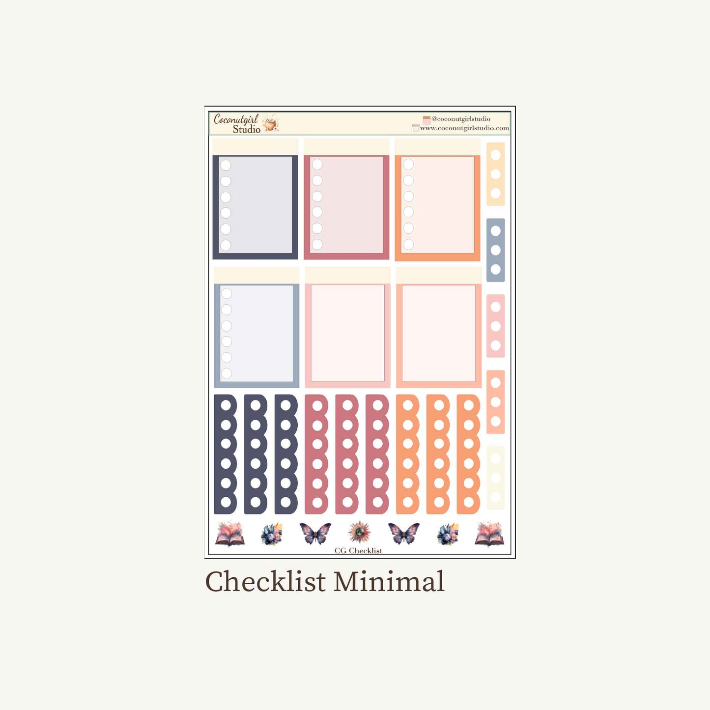 Celestial Garden Planner Sticker Kit – Enchanted Floral & Moon Stickers for Weekly Planning