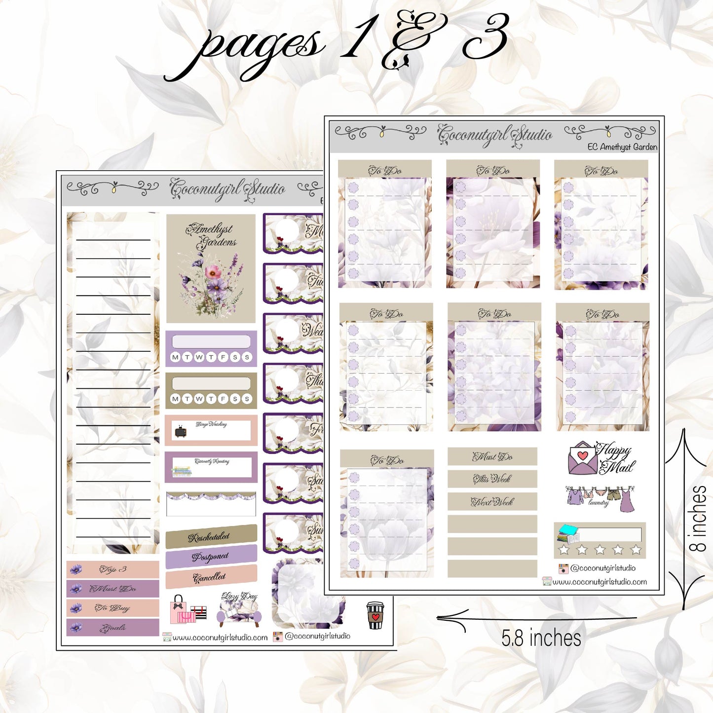 Amethyst Garden Weekly Kit