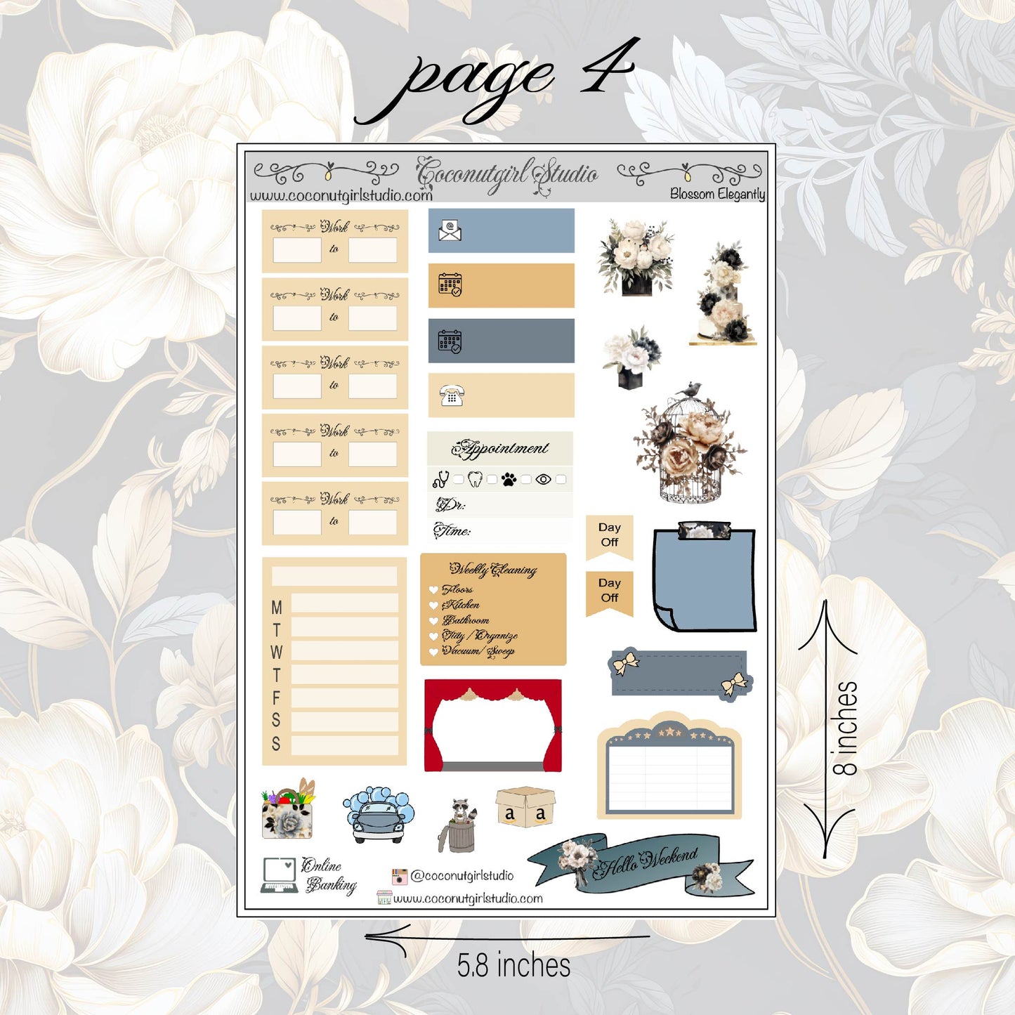 Blossom Elegantly Weekly Kit