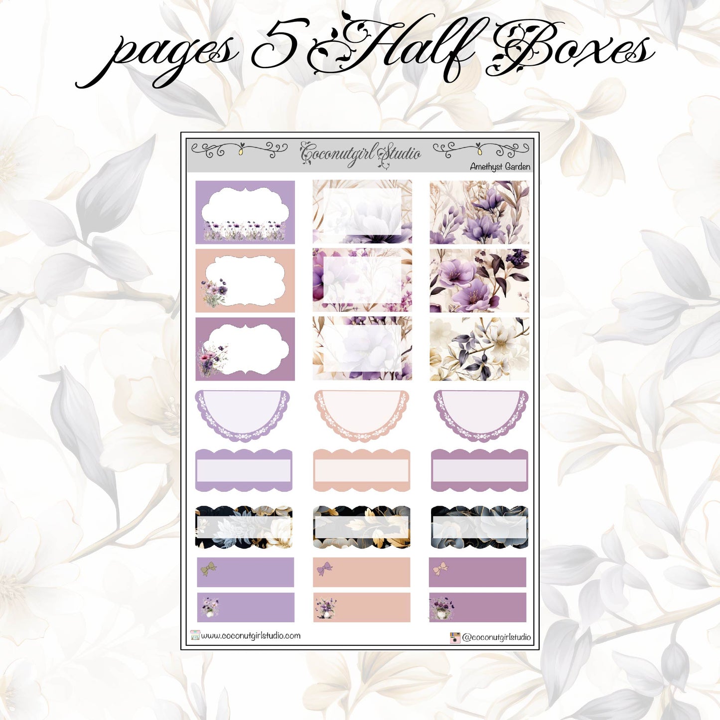 Amethyst Garden Weekly Kit