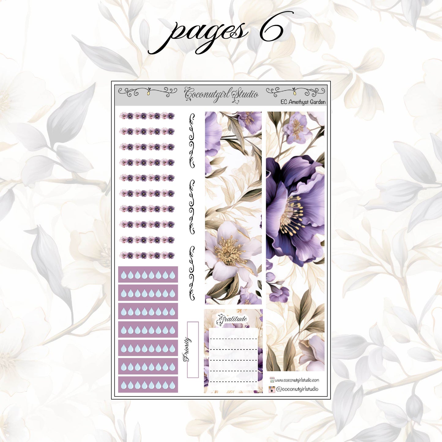 Amethyst Garden Weekly Kit