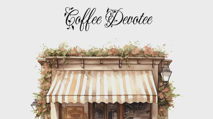 Coffee Lover’s Weekly Kit Planner Stickers | Cozy Café Planning Kit