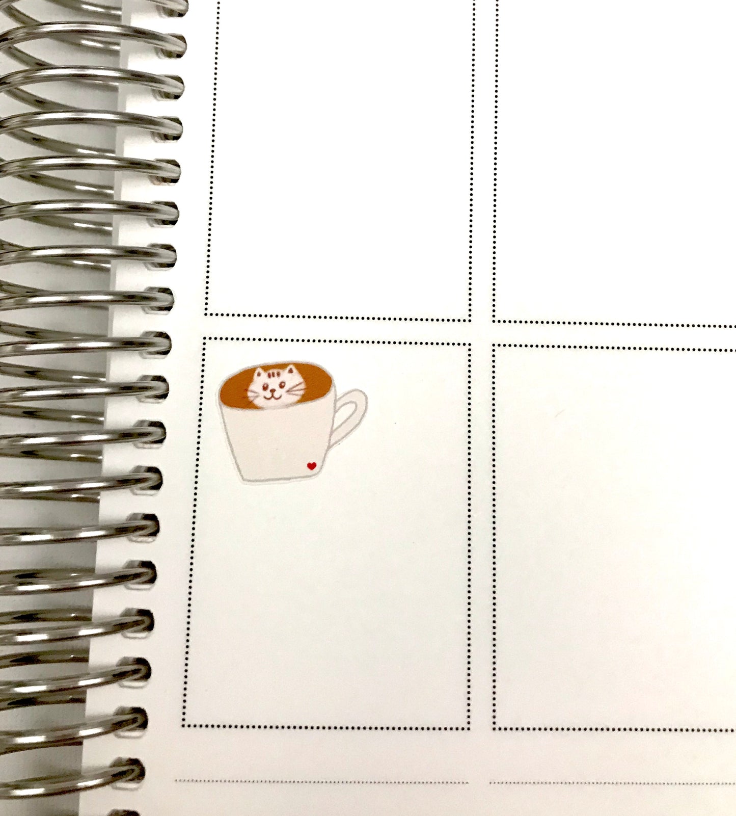 Kitty Cappuccino stickers