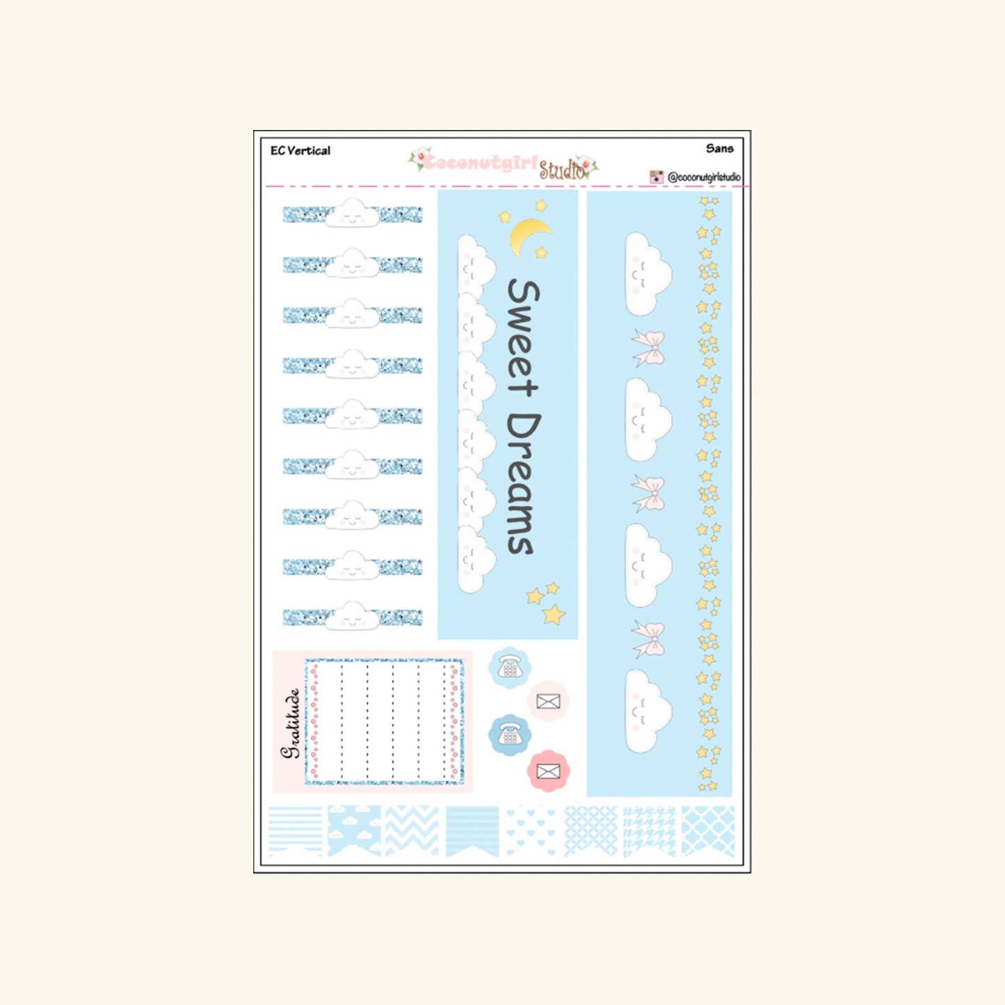 Sans Weekly Kit