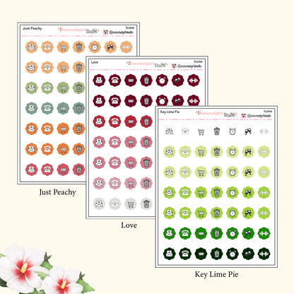 Two Dollar Tuesday Icon Planner stickers